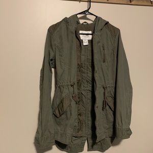 Army green jacket